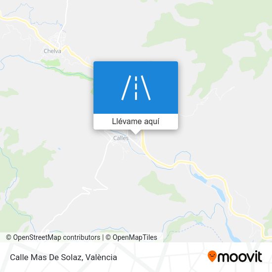 Mapa Calle Mas De Solaz
