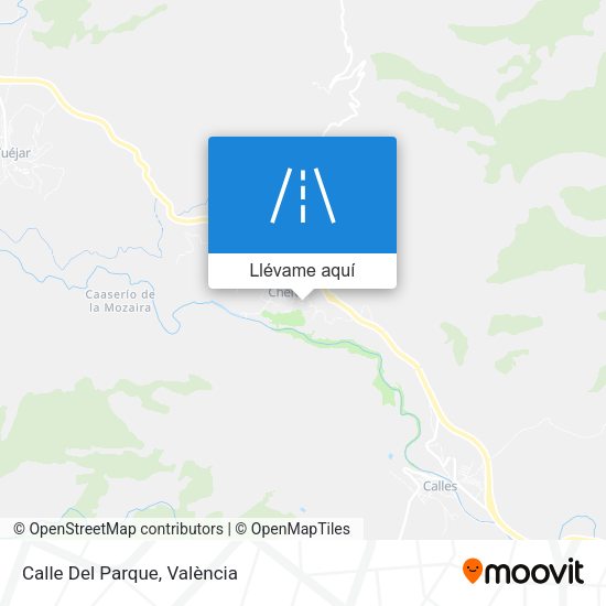 Mapa Calle Del Parque