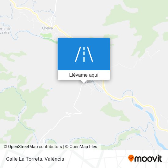 Mapa Calle La Torreta