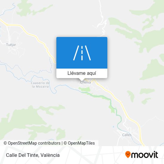 Mapa Calle Del Tinte
