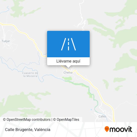 Mapa Calle Brugente