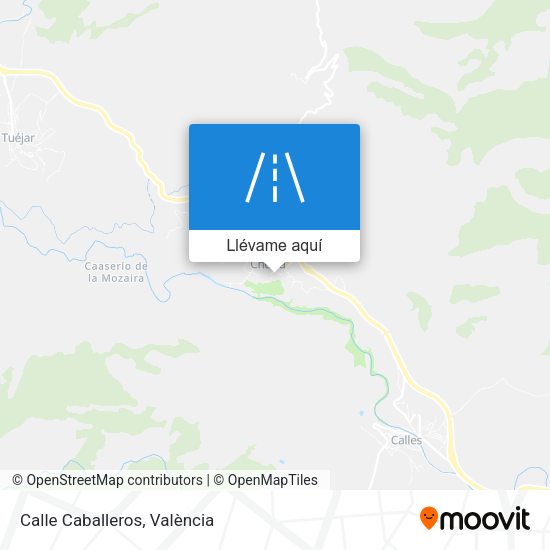 Mapa Calle Caballeros