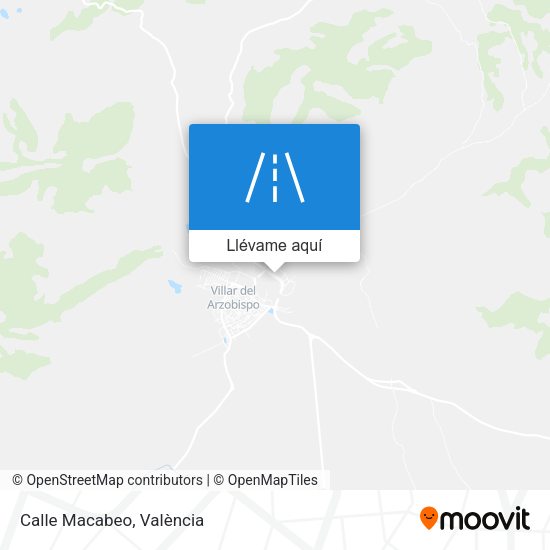 Mapa Calle Macabeo