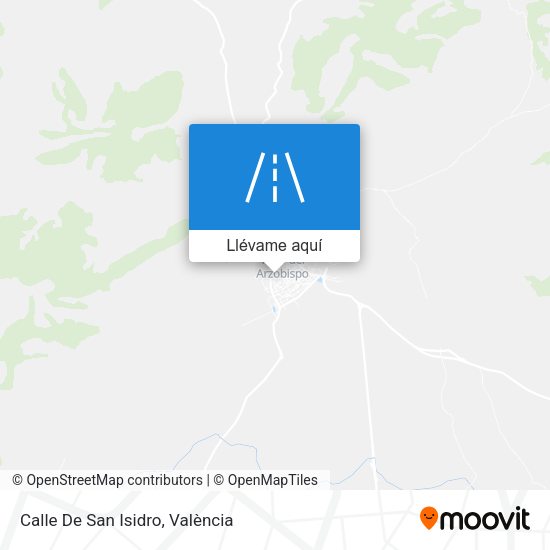 Mapa Calle De San Isidro
