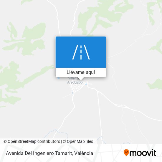 Mapa Avenida Del Ingeniero Tamarit