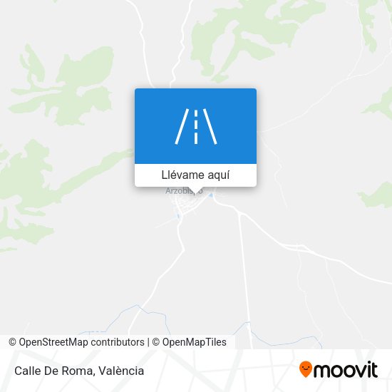 Mapa Calle De Roma