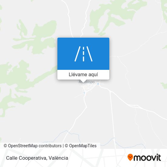 Mapa Calle Cooperativa