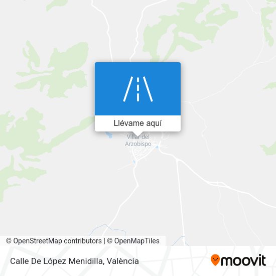 Mapa Calle De López Menidilla