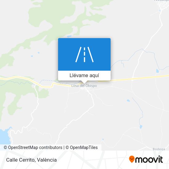 Mapa Calle Cerrito