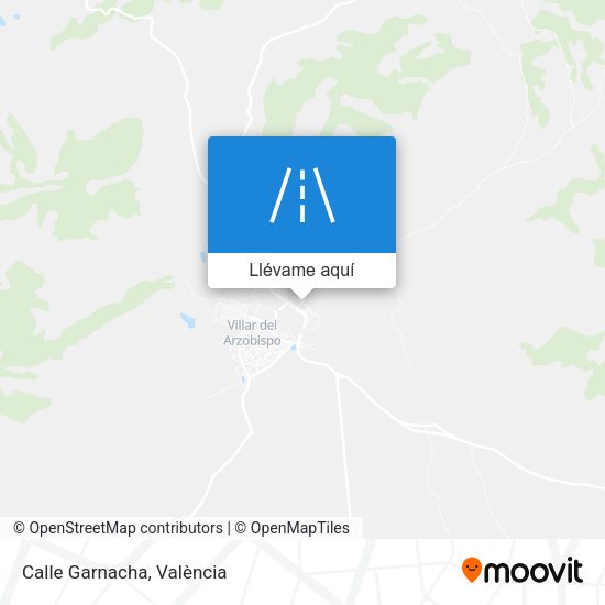 Mapa Calle Garnacha