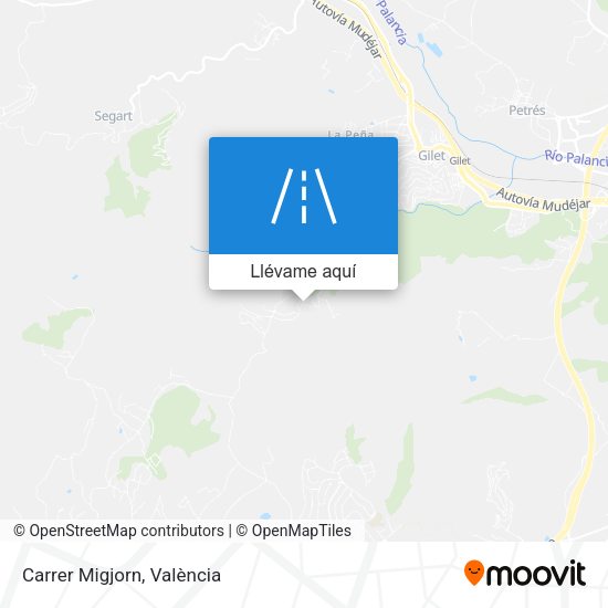 Mapa Carrer Migjorn