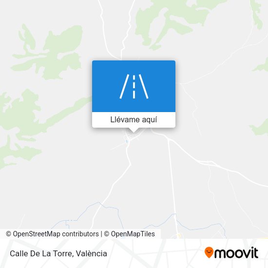 Mapa Calle De La Torre