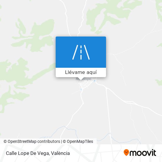 Mapa Calle Lope De Vega