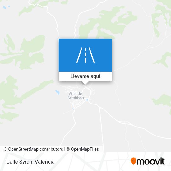 Mapa Calle Syrah