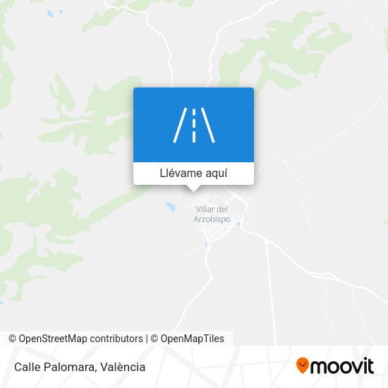 Mapa Calle Palomara