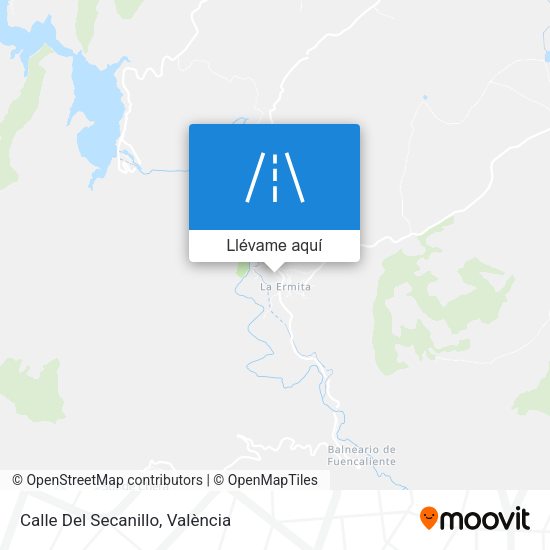 Mapa Calle Del Secanillo