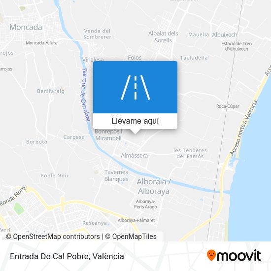 Mapa Entrada De Cal Pobre