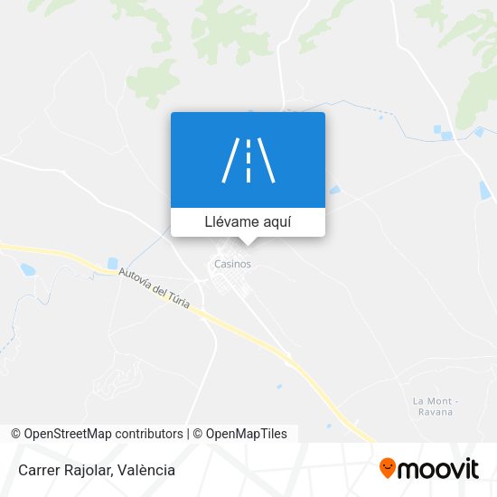 Mapa Carrer Rajolar