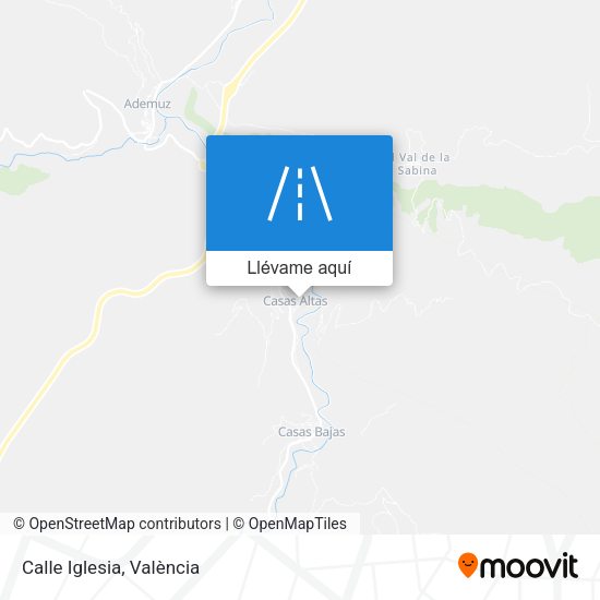 Mapa Calle Iglesia