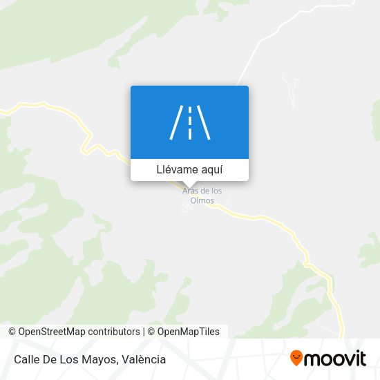 Mapa Calle De Los Mayos