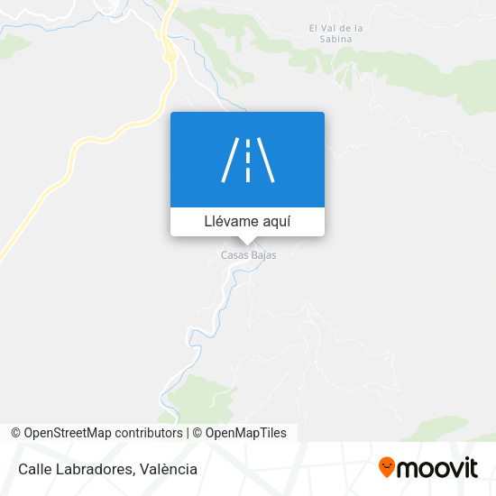 Mapa Calle Labradores