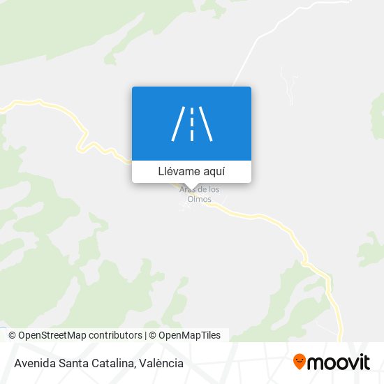 Mapa Avenida Santa Catalina