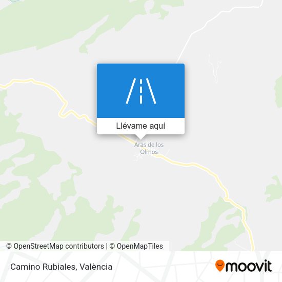 Mapa Camino Rubiales