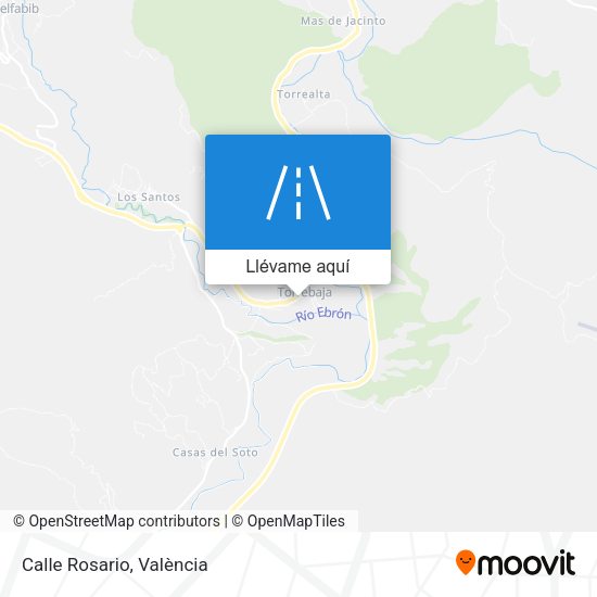 Mapa Calle Rosario