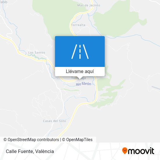 Mapa Calle Fuente