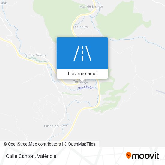 Mapa Calle Cantón