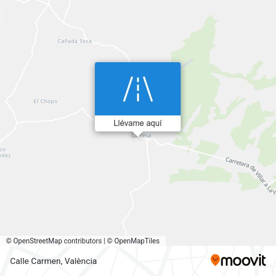 Mapa Calle Carmen