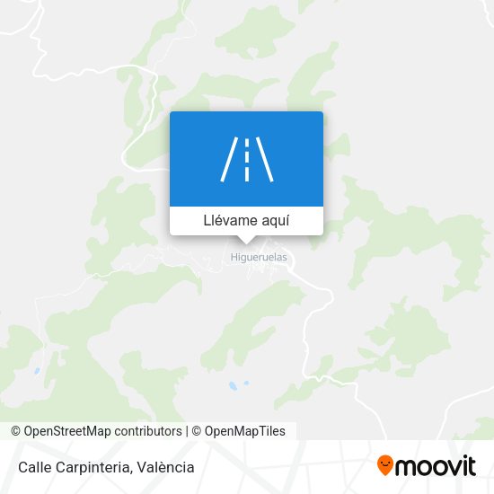 Mapa Calle Carpinteria