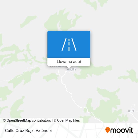 Mapa Calle Cruz Roja