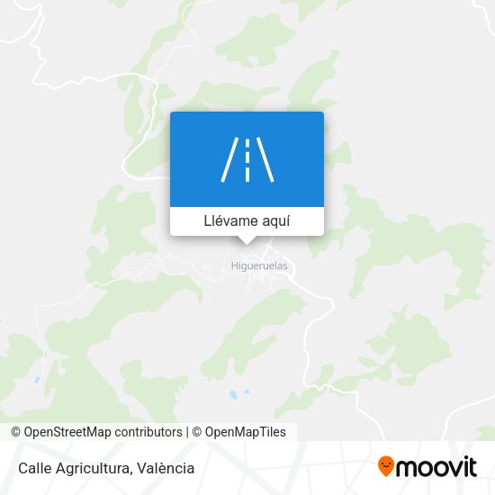 Mapa Calle Agricultura