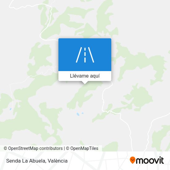 Mapa Senda La Abuela