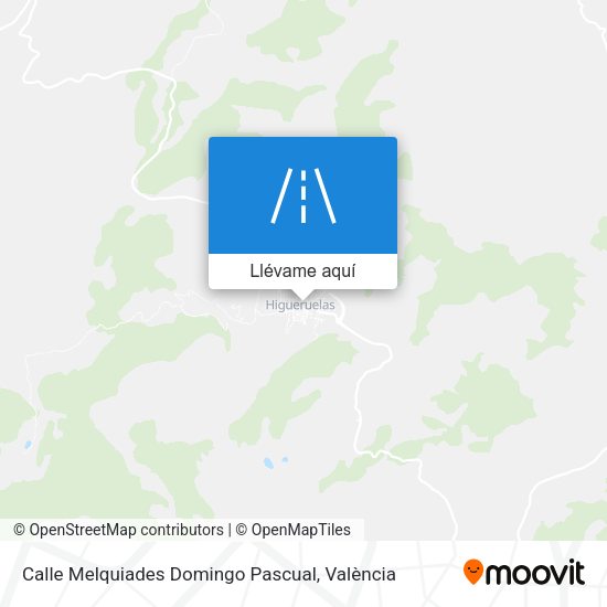 Mapa Calle Melquiades Domingo Pascual