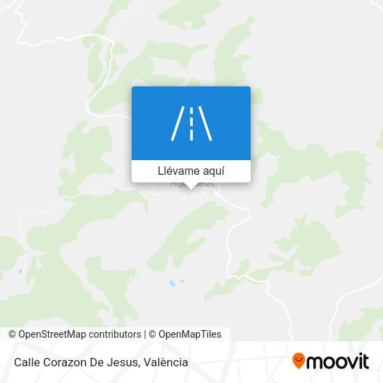 Mapa Calle Corazon De Jesus