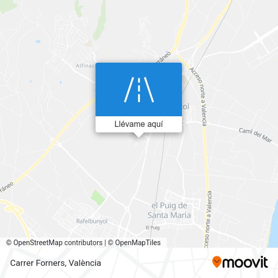 Mapa Carrer Forners