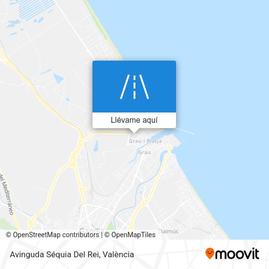 Mapa Avinguda Séquia Del Rei