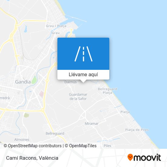 Mapa Camí Racons