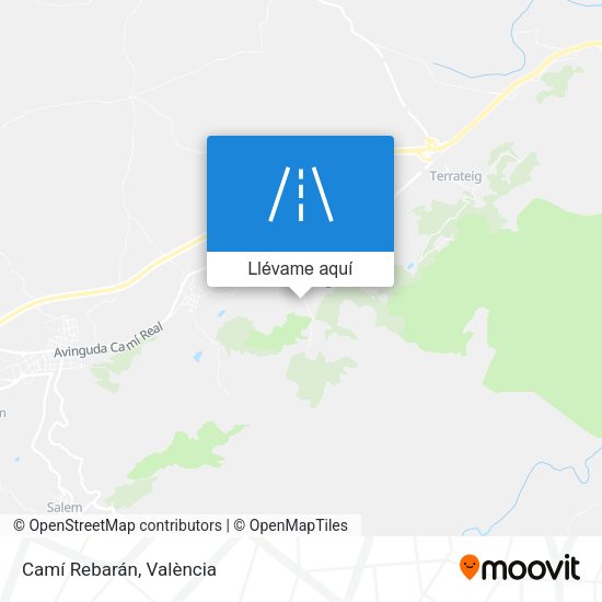 Mapa Camí Rebarán