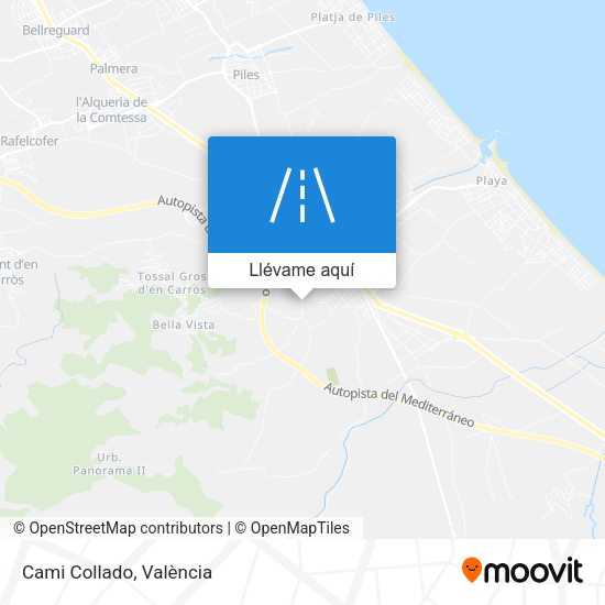 Mapa Cami Collado