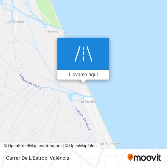 Mapa Carrer De L'Estrop