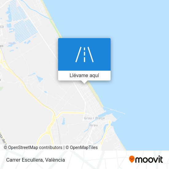 Mapa Carrer Escullera