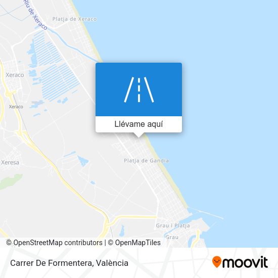 Mapa Carrer De Formentera
