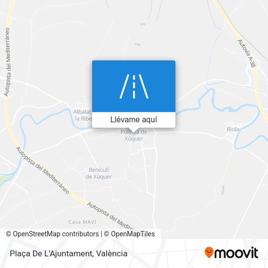 Mapa Plaça De L'Ajuntament