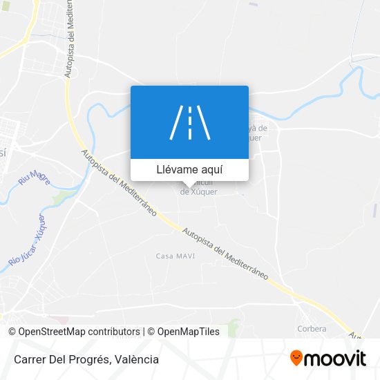 Mapa Carrer Del Progrés