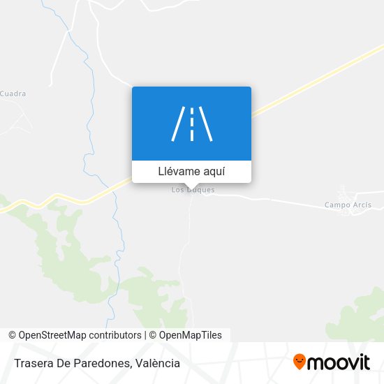 Mapa Trasera De Paredones