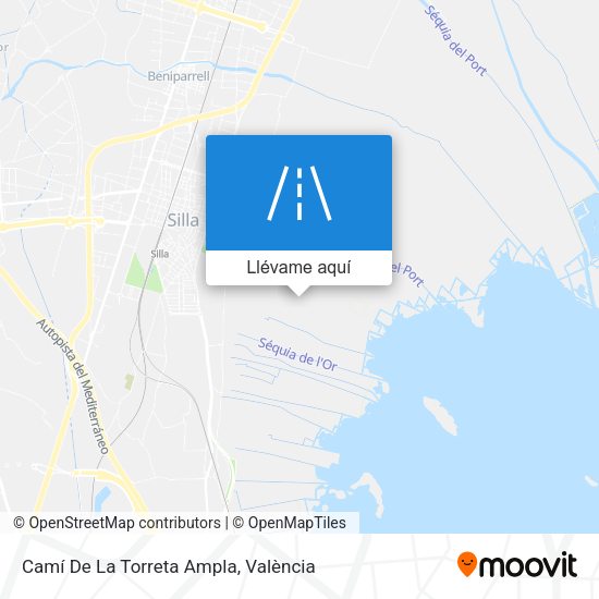 Mapa Camí De La Torreta Ampla