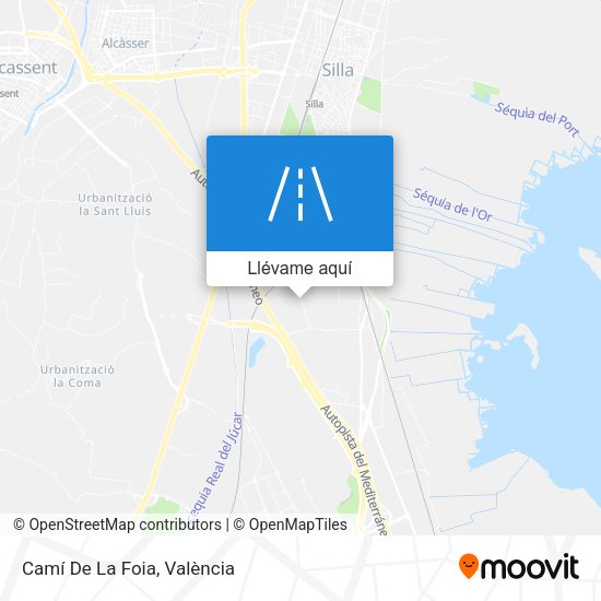 Mapa Camí De La Foia